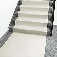 Vista 8 de Efavormart - Alfombra de PVC resistente de 3.4 x 100 pies, alfombra de ceremonia de plástico impermeable para decoración de iglesia, boda y fiesta