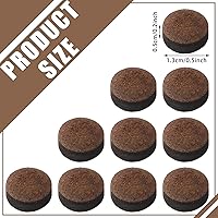 Vista 2 de Gejoy Juego de 20 puntas de repuesto para taco de billar con caja de almacenamiento para billar