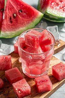 Movstrb Thirst Quenching Watermelon Adult Diamond Kit,5D Delicious Watermelon Art Kit,DIY Full Diamond Diamond Painting,Fruit Lovers Purchase Office Home Wall Decoration Gift 12x16 Inch