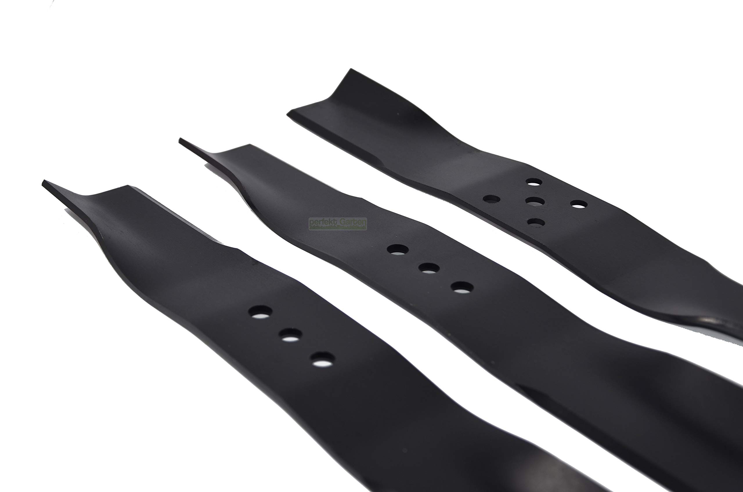 3 x 38 cm ECHO, WESTWOOD zestaw noży do traktora trawnika 107 Echotrak 40505300