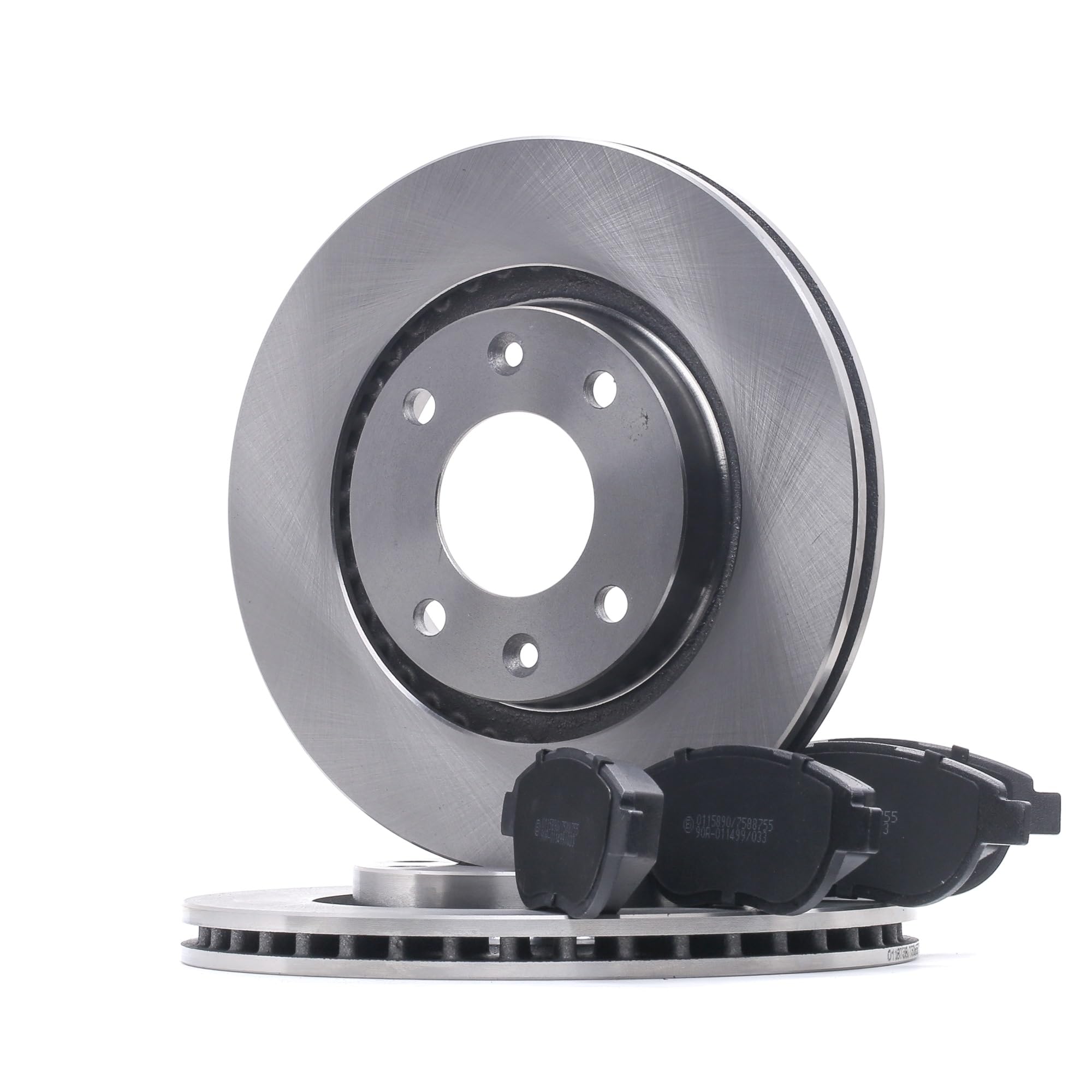 STARK SKBK-10990875 Juego para eje Kit de discos de freno y pastillas Delantero sin tornillos Compatible con PEUGEOT 208 I Hatchback CA, CC
