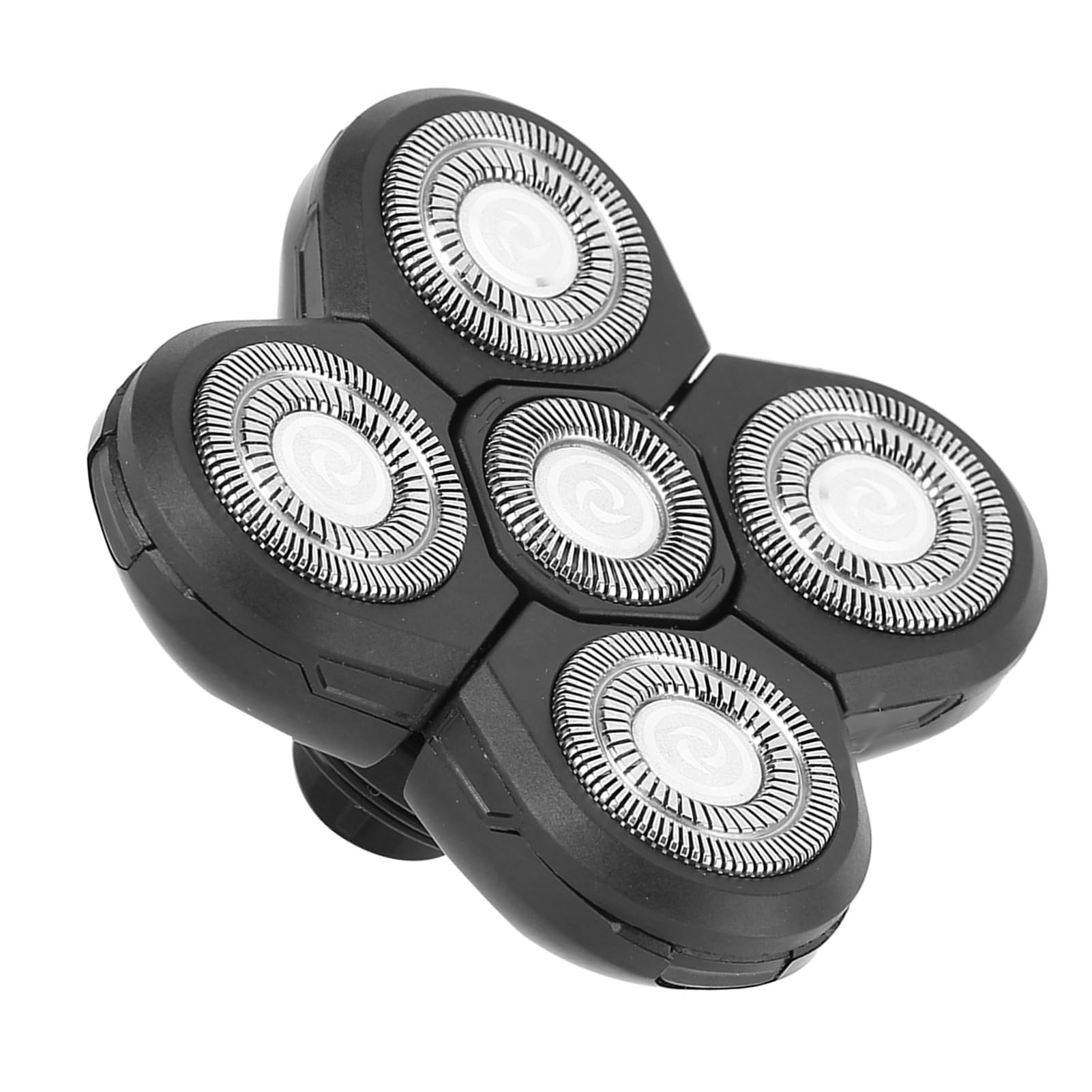 Universal eléctrica Barba Afeitadora Carver 5 palas giratorio cabeza accesorio de afeitar de repuesto para hombres cabeza calva máquina de afeitar rotativa Kit de cuidado(repuesto 5 cabeza de corte)