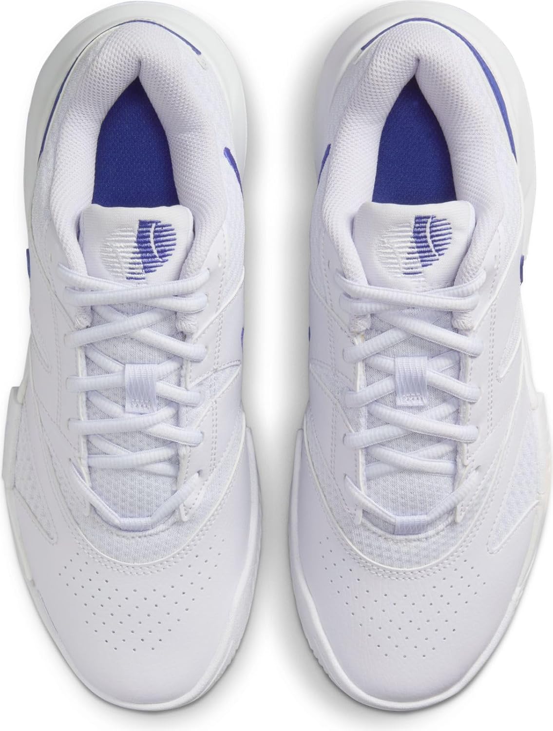NikeCourt Lite 4 Women's Tennis Shoes (FD6575-500, Amethyst Tint/White/Deep Night) Size 7.5