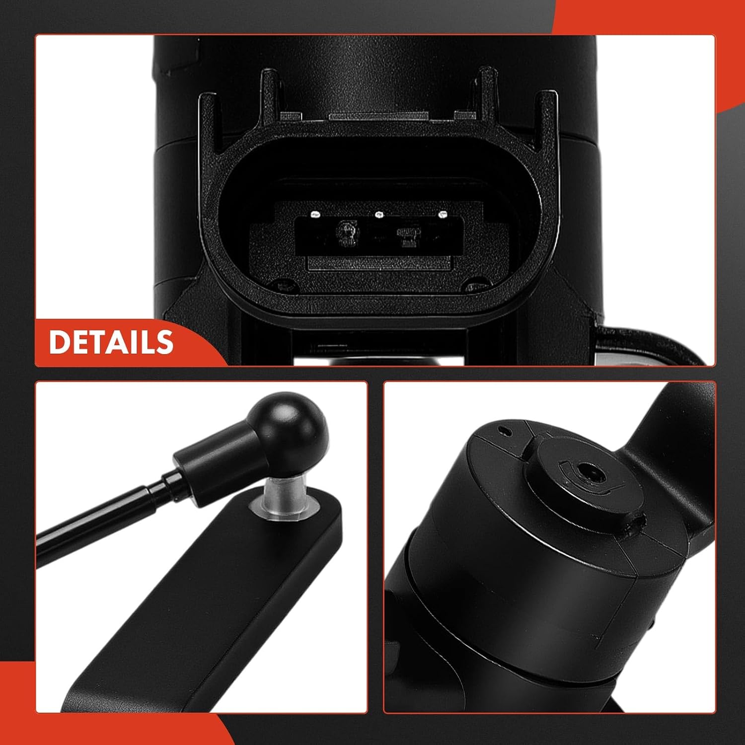 A-Premium Ride Height Level Sensor Compatible with Chevrolet Tahoe, Suburban & GMC Yukon, Yukon XL & Cadillac Escalade, Escalade ESV, 2021 2022 2023 2024 2025, Rear Left Driver Side