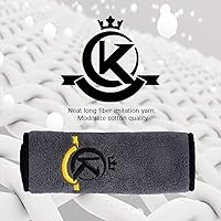 Vista 9 de KONLLEN Toalla para taco de billar - 100% algodón negro, toalla de limpieza para taco de billar de 8 bolas, accesorios de mantenimiento, juego