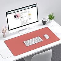 Vista 155 de Dapesuom Alfombrilla grande para mouse, alfombrilla de mouse para juegos extendida con bordes cosidos, alfombrillas de escritorio de tamaño completo