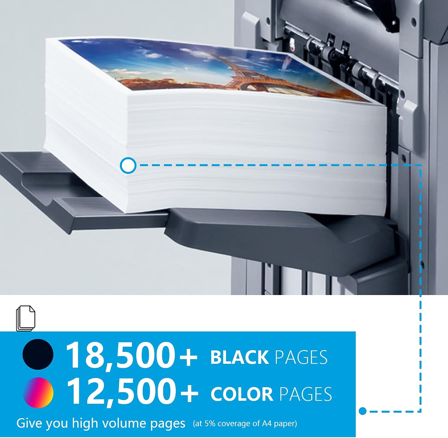 213Y Toner Cartridges 4-Pack Set (1Black,1Cyan,1Magenta,1Yellow) Extra High Yield Replacement for HP 213Y 213X 213A Toner Works with Color Enterprise 5700, 5800, 6700, 6701, 6800, 6801 Series Printer