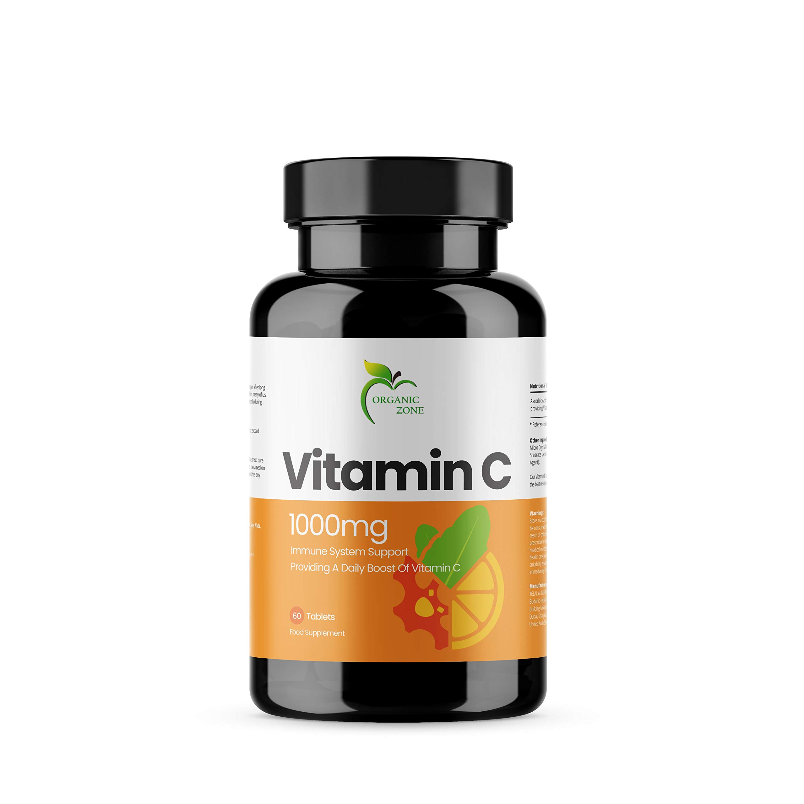 Organic Zone Vitamin C tablets