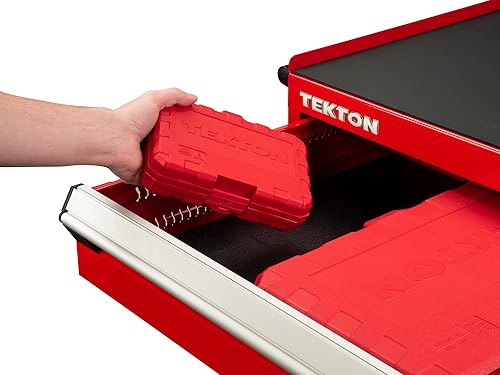 Miniatura 4 de TEKTON Juego de llaves de impacto de 12 puntos con caso, 19 piezas (0.236-0.945 in) SID91306