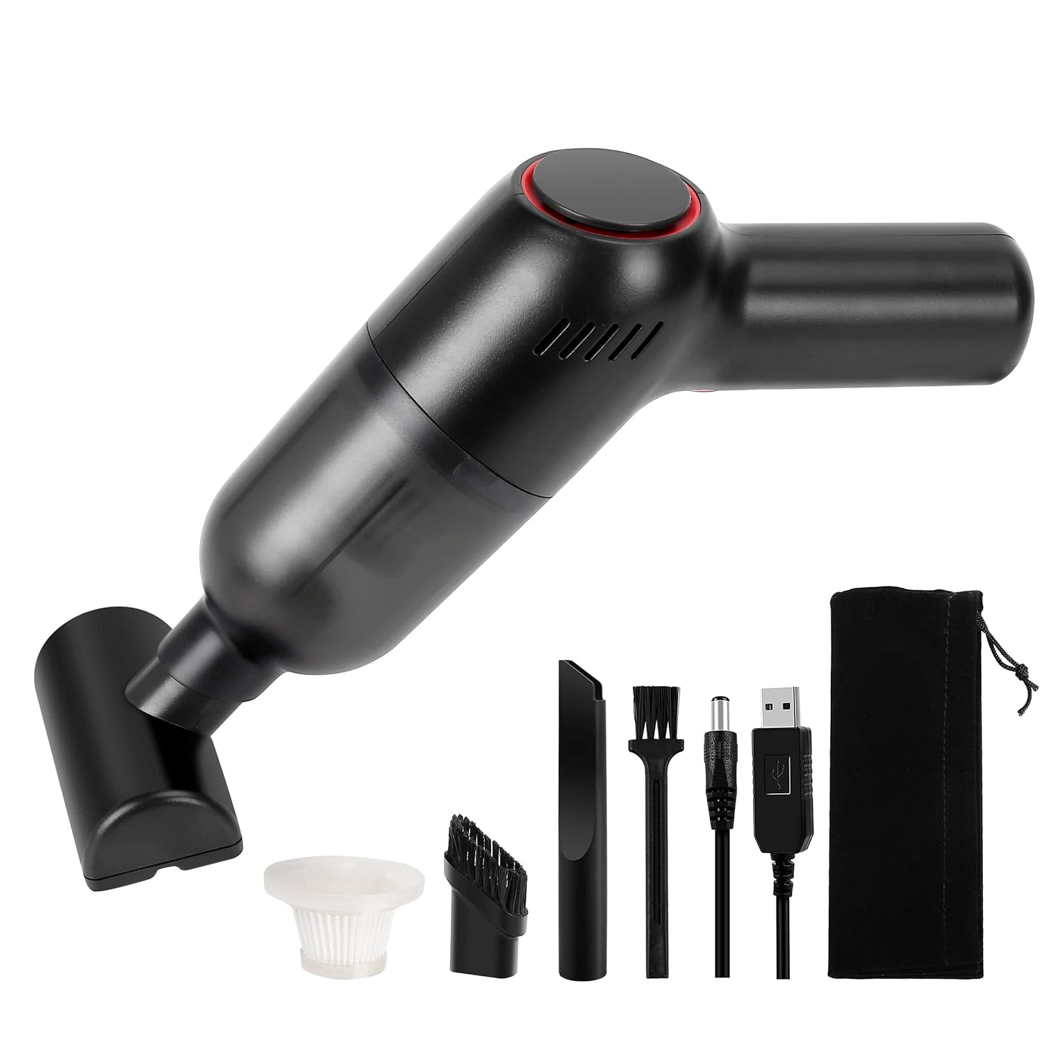 Honlibey Cordless Mini Desk Vacuum Cleaner,Electric Keyboard Cleaner