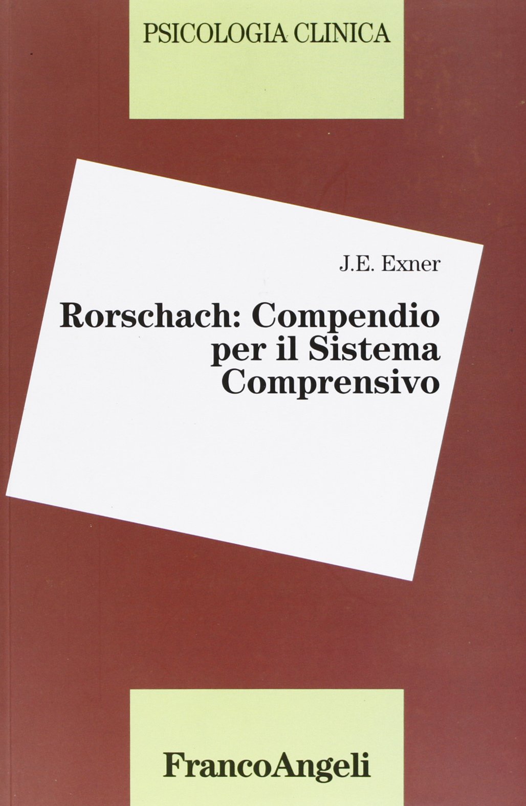 Rorschach: compendio per il sistema comprensivo