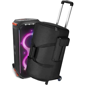Trolley Bag Carrying Case for JBL Partybox 110/Club 120 Portable Party Speaker & for Sony SRS-XP500/SRS-XV500 Wireless Portable Speaker Black
