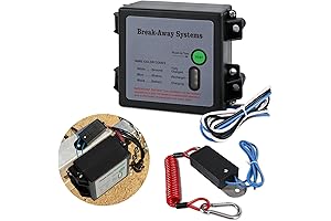 12V Trailer Breakaway Kit with LED Test Light