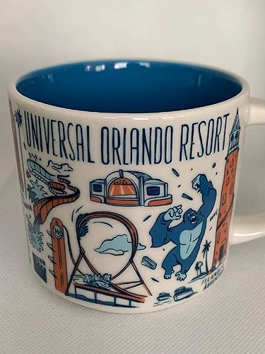 Miniatura 1 de Starbucks UNIVERSAL ORLANDO RESORT BEEN THERE SERIES ACROSS THE GLOBE COLLECTION Taza de café de cerámica, 14 onzas líquidas