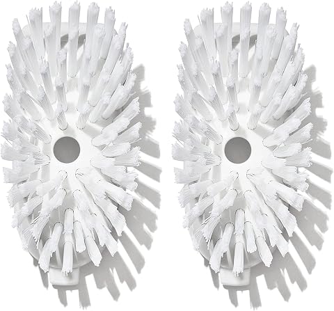 OXO - Good Grips YENİ İyi Tutamaklar Sabunluk Bulaşık Fırçası Yedekleri 2'li Paket