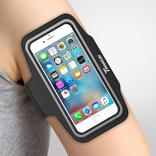 Miniatura 6 de Trianium Brazalete para teléfono grande iPhone Xs Max XR iPhone X 8 7 6s Plus, LG G7 G6, Galaxy s9 s8, Note 9 8 (se ajusta a Otterbox