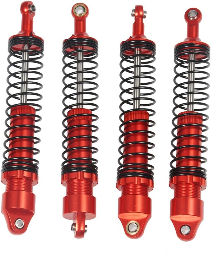 Adjustable RC Shock Absorber Red Aluminum Shock Absorber