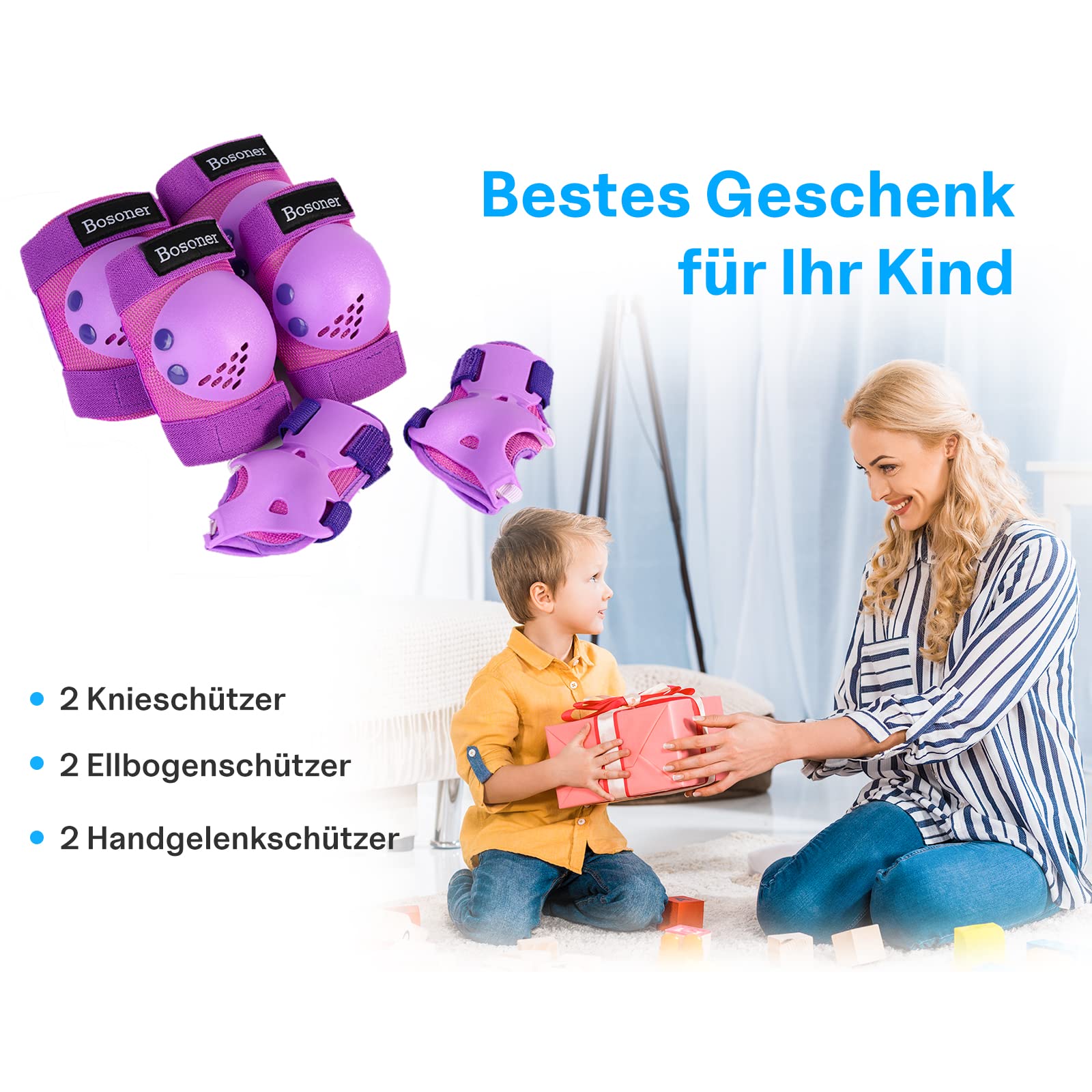 EVA Schuim Oxford Stof Skate Bescherming - Koop Je Inline Skate