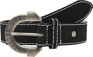 Belts for Women Womens Belts for Jeans Black Belt Engraved Horseshoe Buckle - Buy now