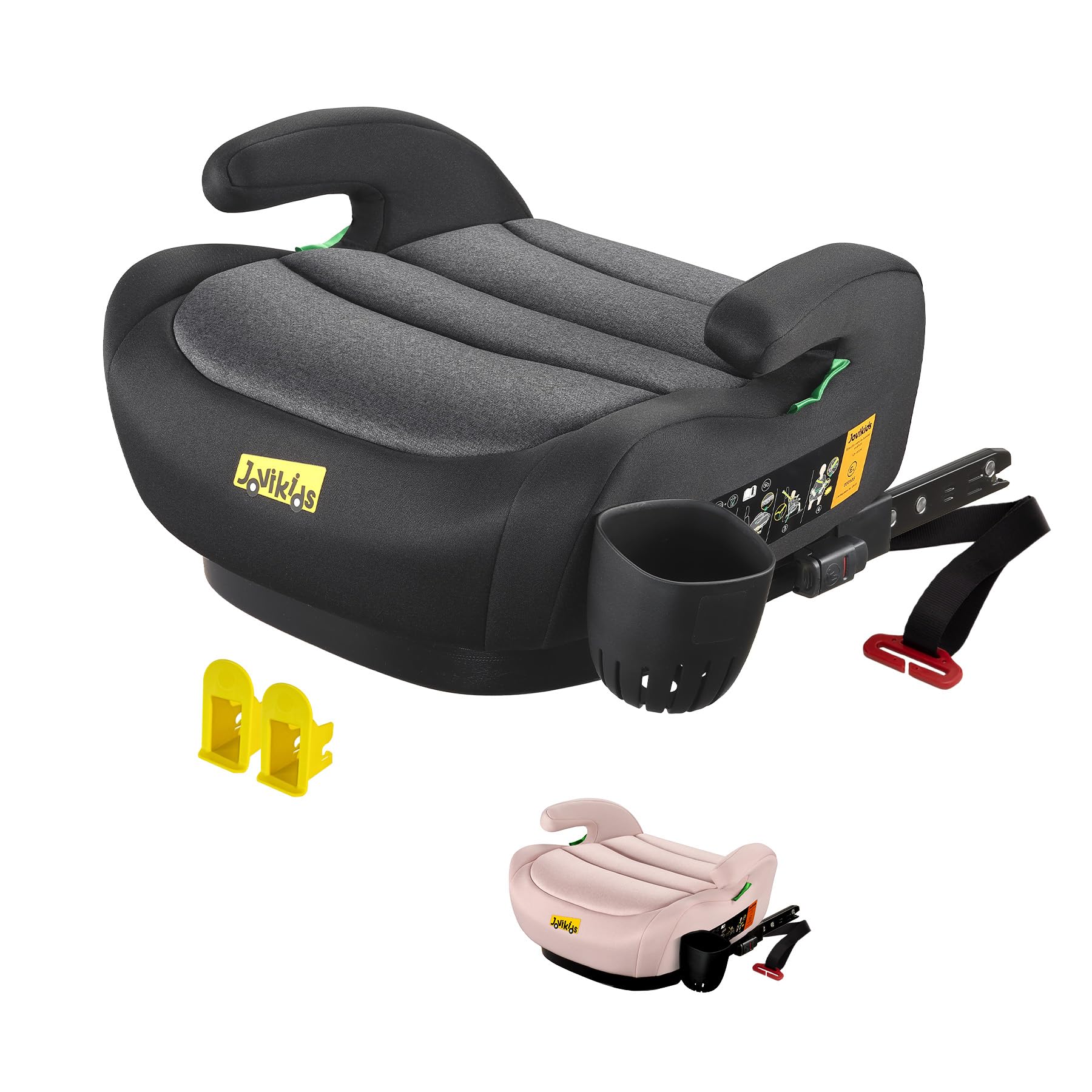 Amazon | Jovikids ジュニアシート ISOFIX、ECE R129 ブースターシート