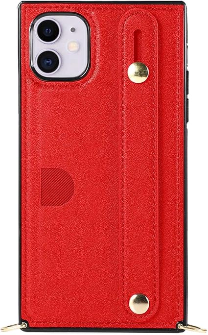 Amazon Co Jp Iphone12 Mini ケース 落下防止 バンカーリング ベルト付き ロングストラップ付属 カード収納 レッド スマホカバー 携帯カバー ｚｉ ｌ ジール 家電 カメラ