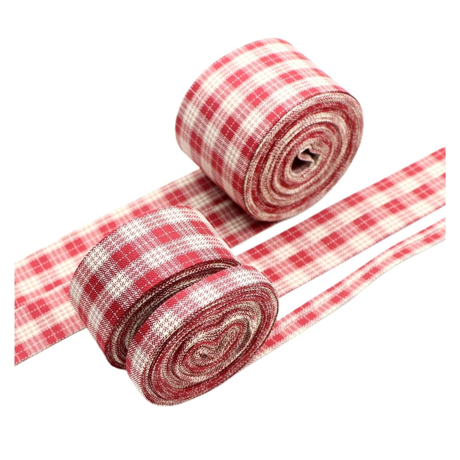 Wstążka bawełniana w kratkę