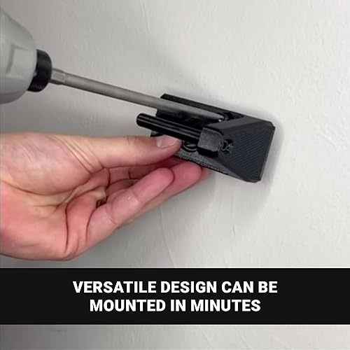 Vista 6 de Spartan Mounts Soporte de pared universal para revólver de pistola, adaptador de gancho de exhibición, sistema de almacenamiento de montaje