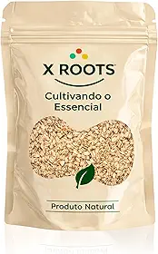 X Roots Aveia em Flocos Grossos Graúdos 1kg: Cereal Integral Fonte de Fibras, Vitaminas e Minerais para Energia e Nutrição Diária