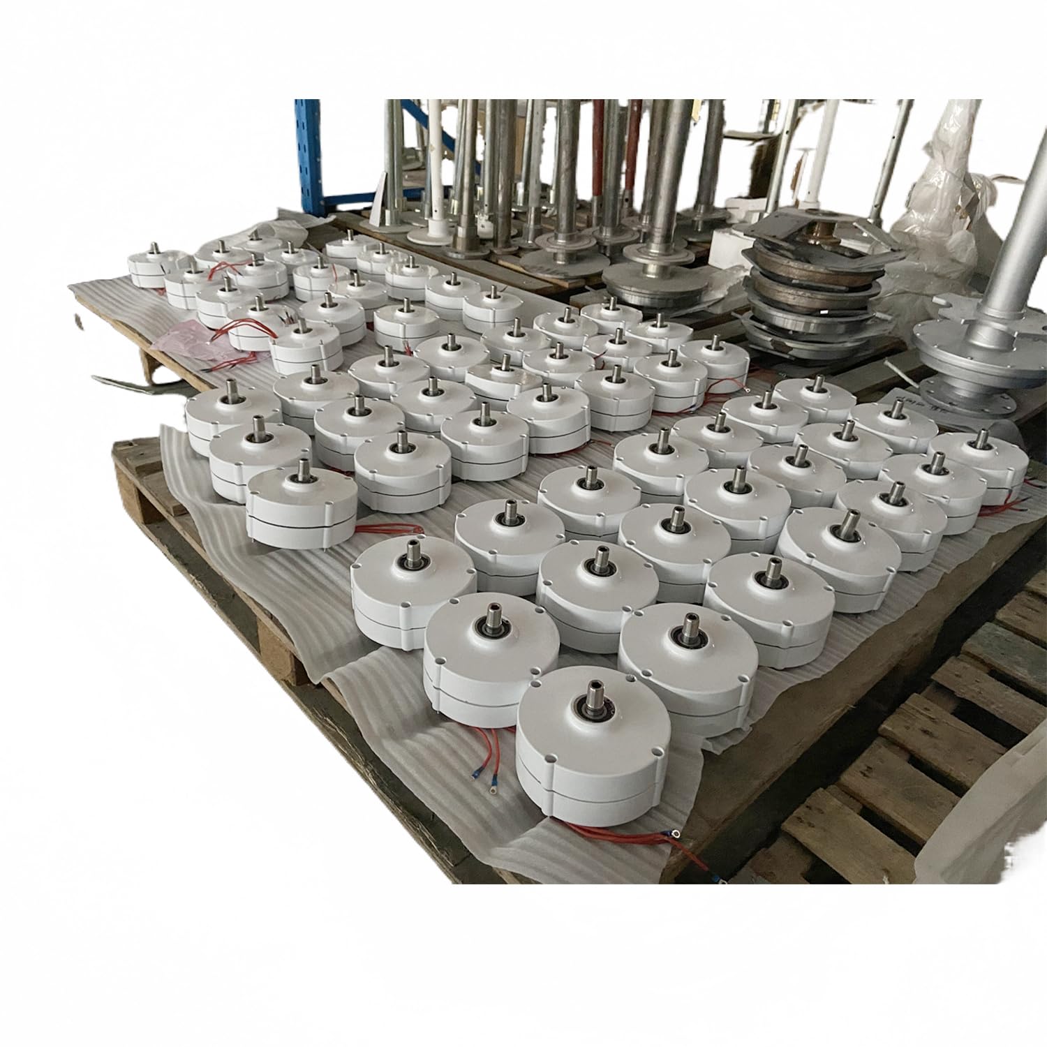 5000W-8000W 12V 24 V 48V 220V 3 Faza bezczelna alternatory prądu przekładniowego z podstawą odpowiednią do turbin wiatrowych hydro (biały)