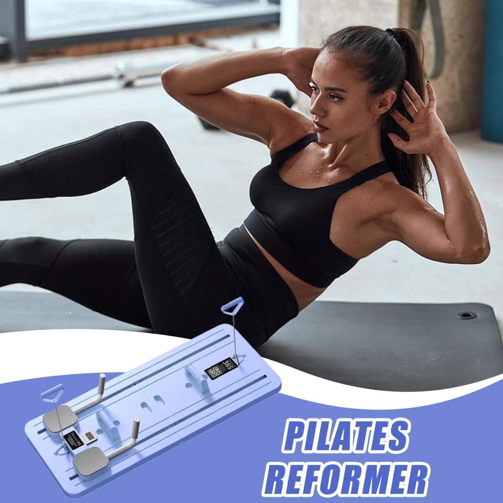 Home Pilates Board, Pilates Reformer Board | Attrezzo multiuso per l'allenamento domestico, attrezzi per l'allenamento del nucleo