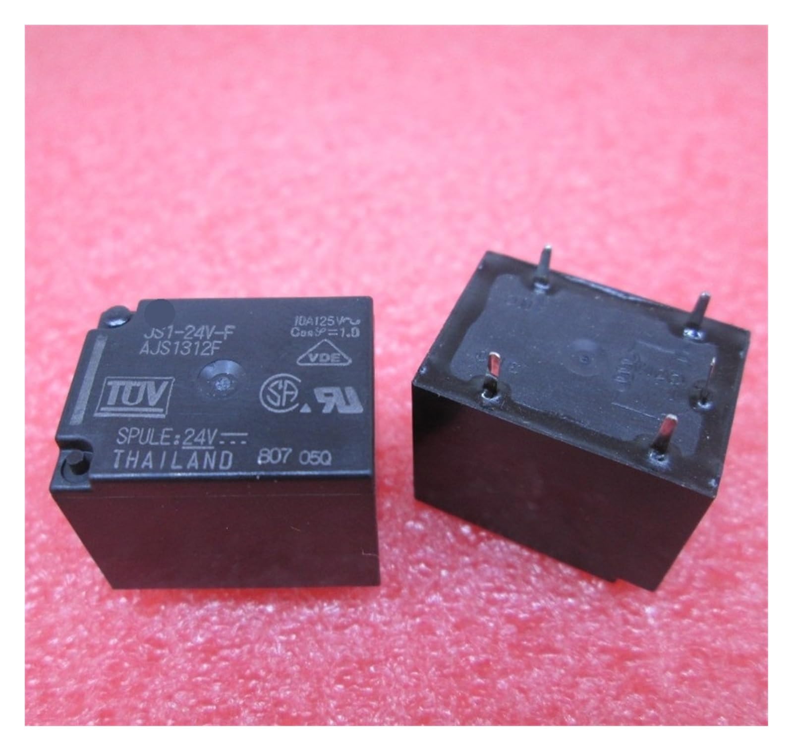 AARTERZZA Relay JS1-24V-F JS1-24V 24V 10A 125V 5PIN