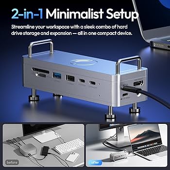 Ulanzi QT03 ドッキングステーション SSDエンクロージャー Ulanzi QT03 Docking Station with SSD Enclosure