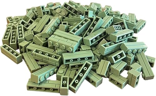 Miniatura 9 de 230 piezas de ladrillos de construcción de perfiles de mampostería para niños, bloques de construcción de varios colores para piezas de pared y