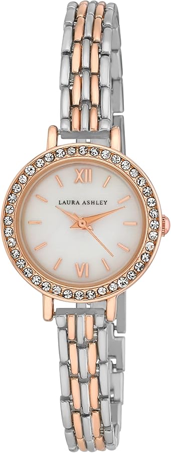 【稼働/良品】LAURA ASHLEY クオーツ ゴールド レディース Gold Tone Waterproof Bracelet Watch | Laura Ashley