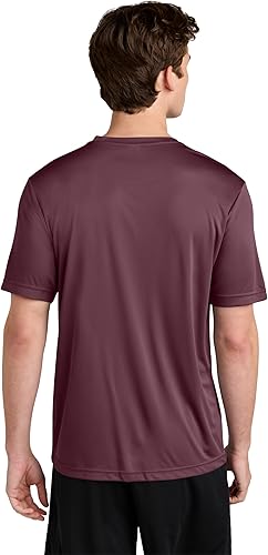 Vista 2 de Clothe Co. Camiseta Dry Fit que absorbe la humedad para hombre, disponible en tallas grandes y altas