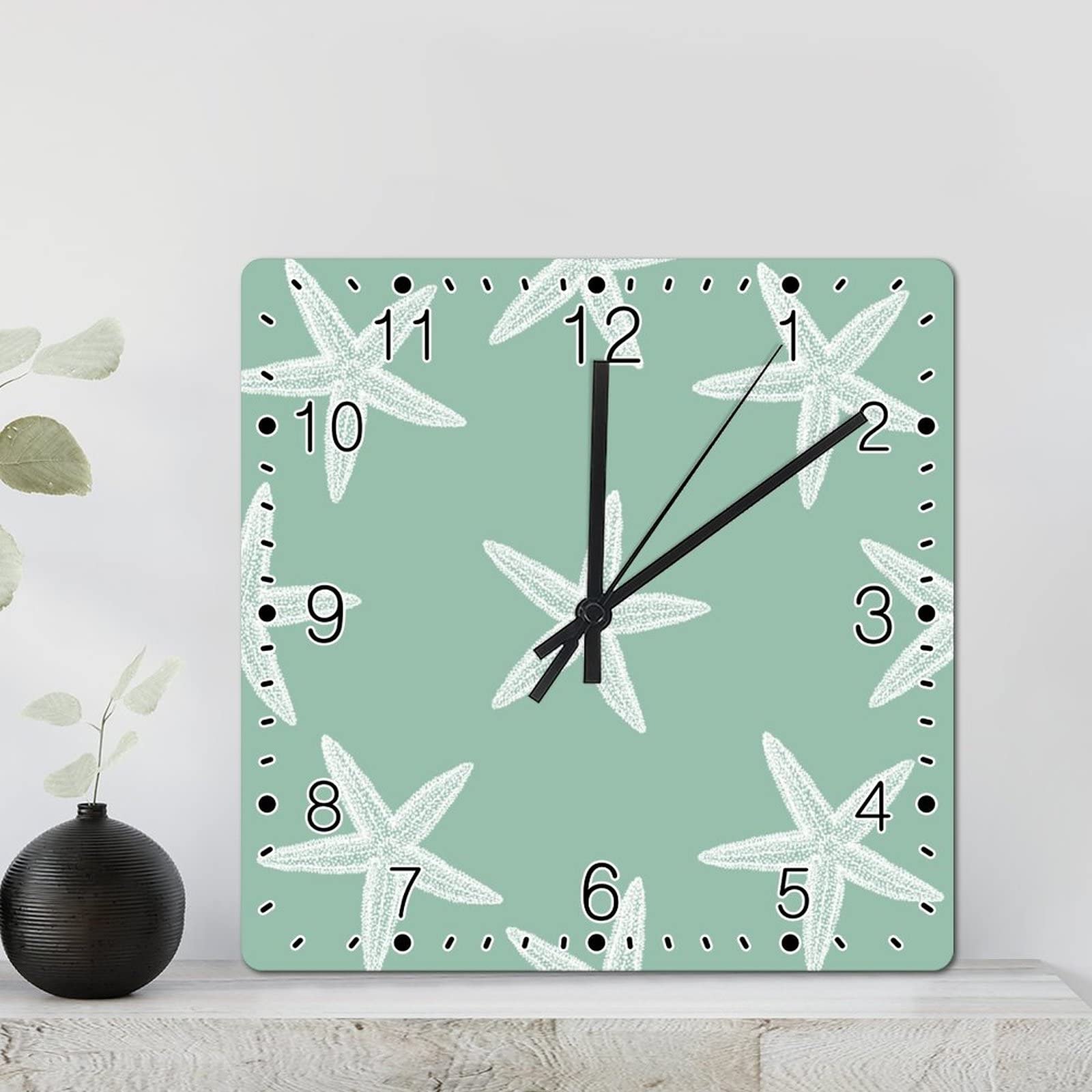 Horloge murale silencieuse en bois pour en finir avec le bruit du tic-tac