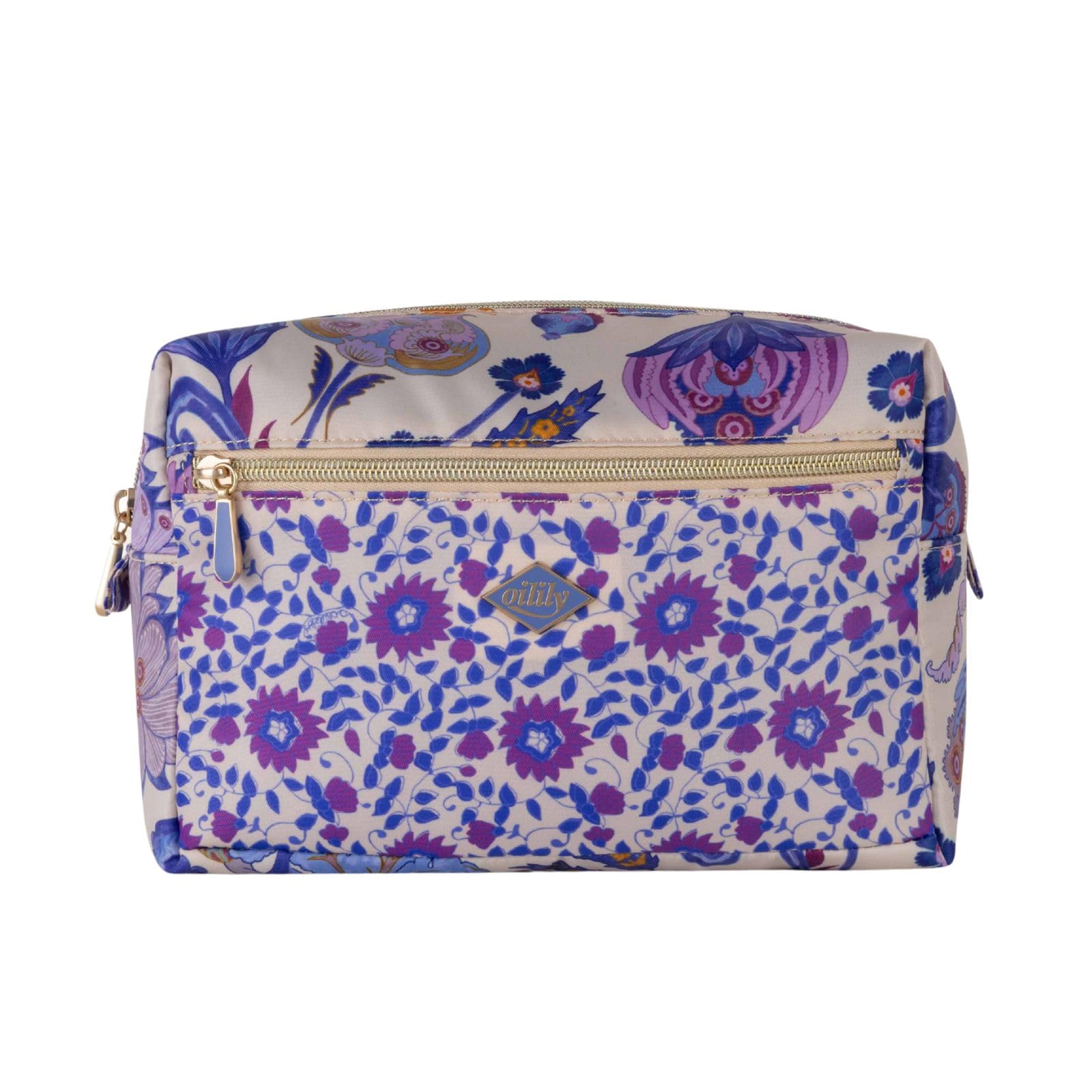Oilily Kulturbeutel Chandrika Cosmetic Bag Shifting Sand bunt
