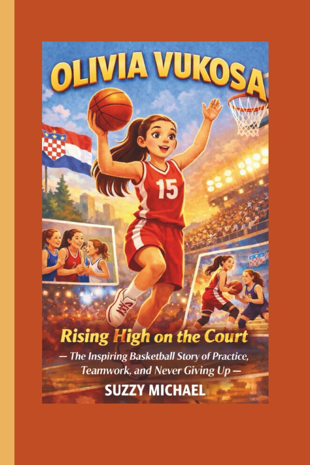 OLIVIA VUKOSA: Rising High on the Court - The Inspiring Basketball Story of Practice, Teamwork, and Never Giving Up