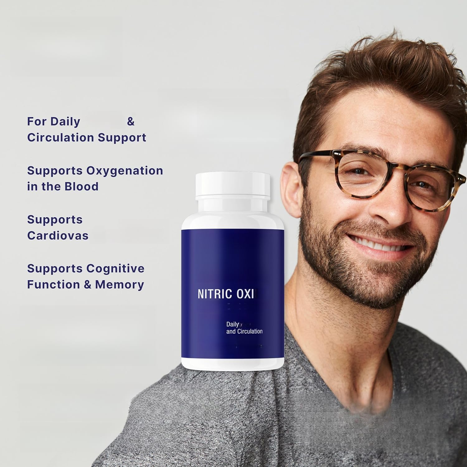 Oxyde Nitrique - Circulation, Énergie, Soutien pour Hommes et Femmes (1)