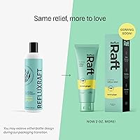 Vista 3 de Terapia para el Reflujo Ácido con Alginato Orgánico, Rápida y de Larga Duración para ERGE, RLF y Soporte de Síntomas de Digestión, Sin Azúcar, Sin