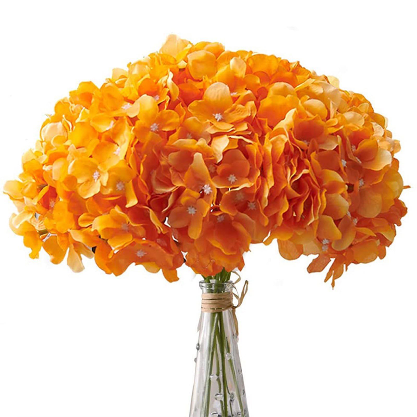 ZBIianxer Realistic Artificial Hortensia Bridal Bouquet Flower with Natural Lookings for Wedding Decoration Floral Arrangement Artificial Flower Wedding Bouquet