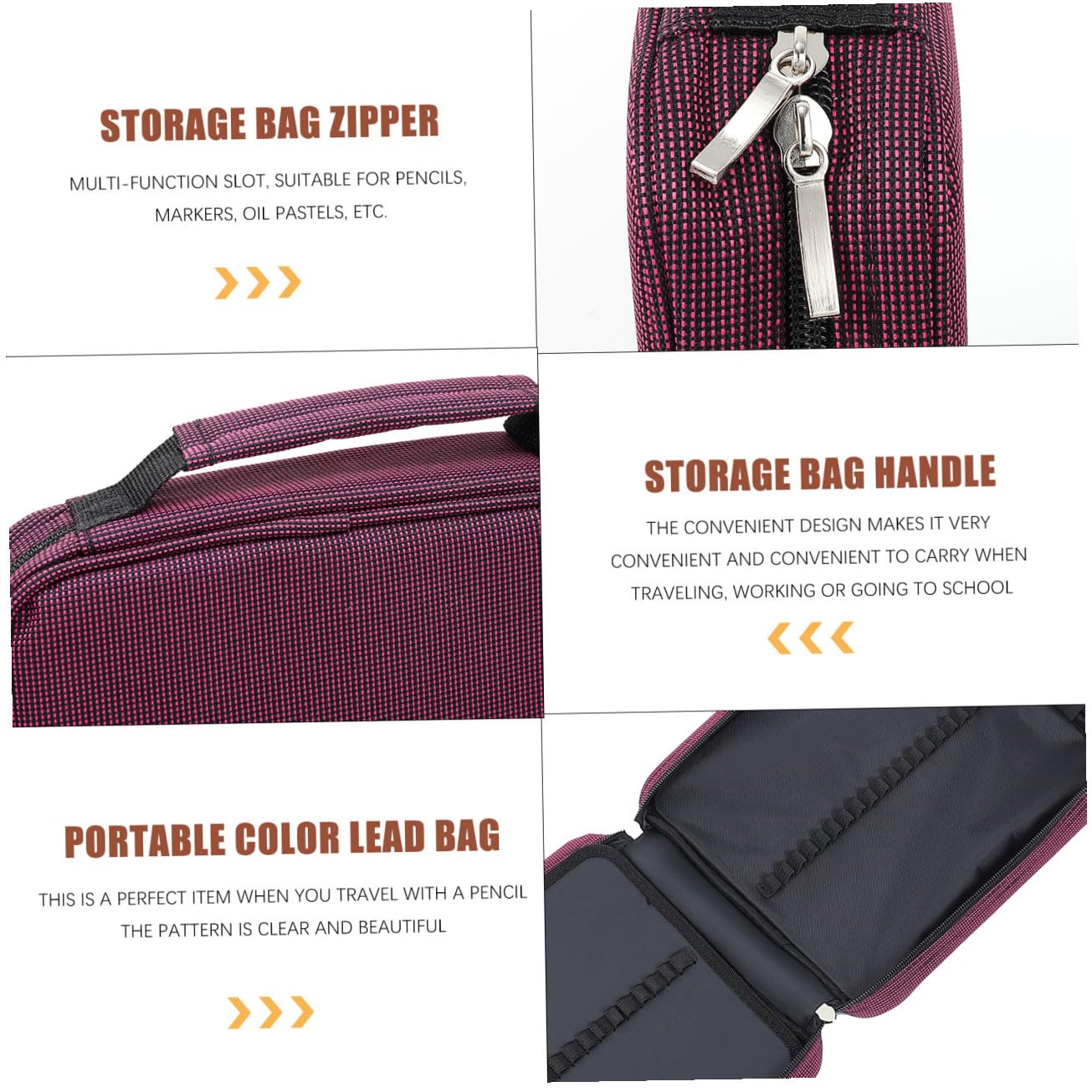 SHINEOFI Schul Schreibwarentasche 120 Farben Stifteetui aus Frosted Cloth | Organisiertes Federmäppchen, Zeichentasche Unterwegs, Aufbewahrungstasche für Schreibwaren, Einschulung Deko