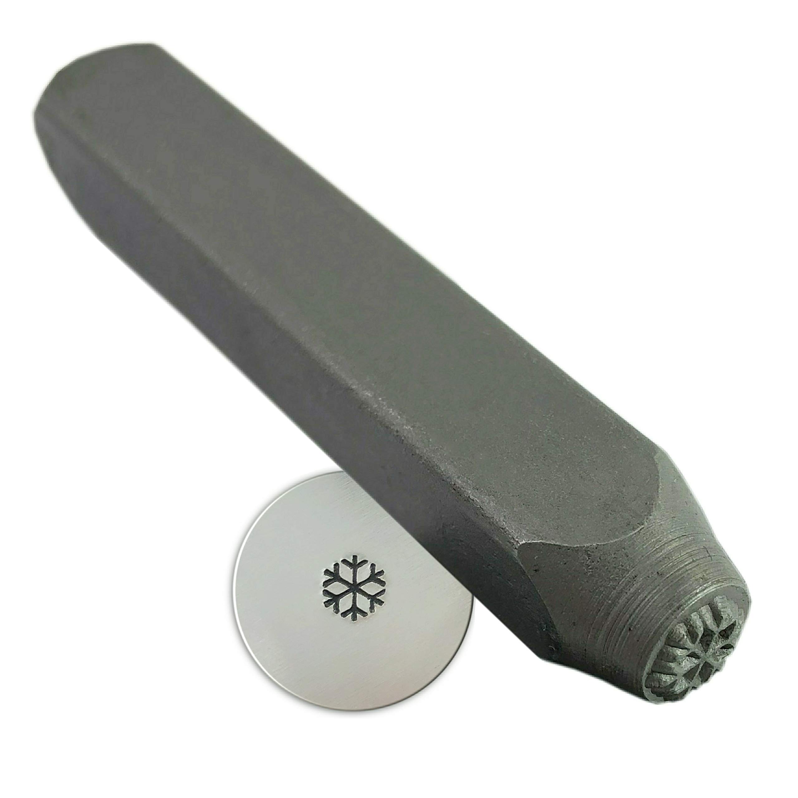 Jewellers Tools Silver 6Mm Snowflake Punch Metal Stamp Tool (70)