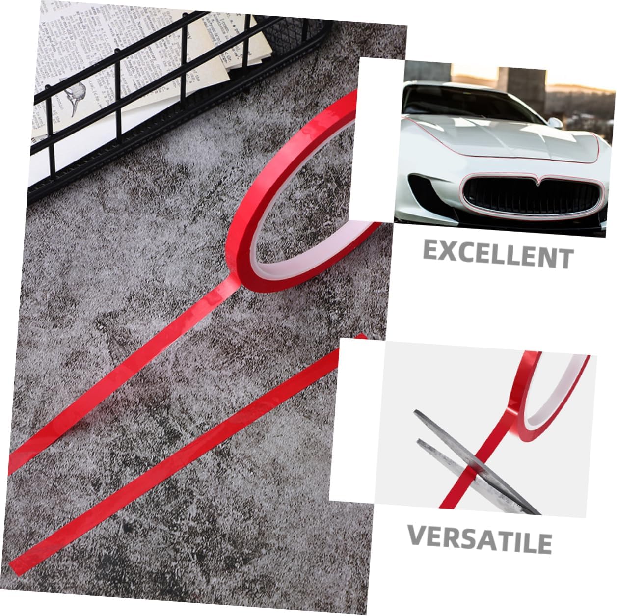 Multi-Functional Car Decorative Strips Self Adhesive Automotive Tape Dust Moisture Barrier for Car Doors