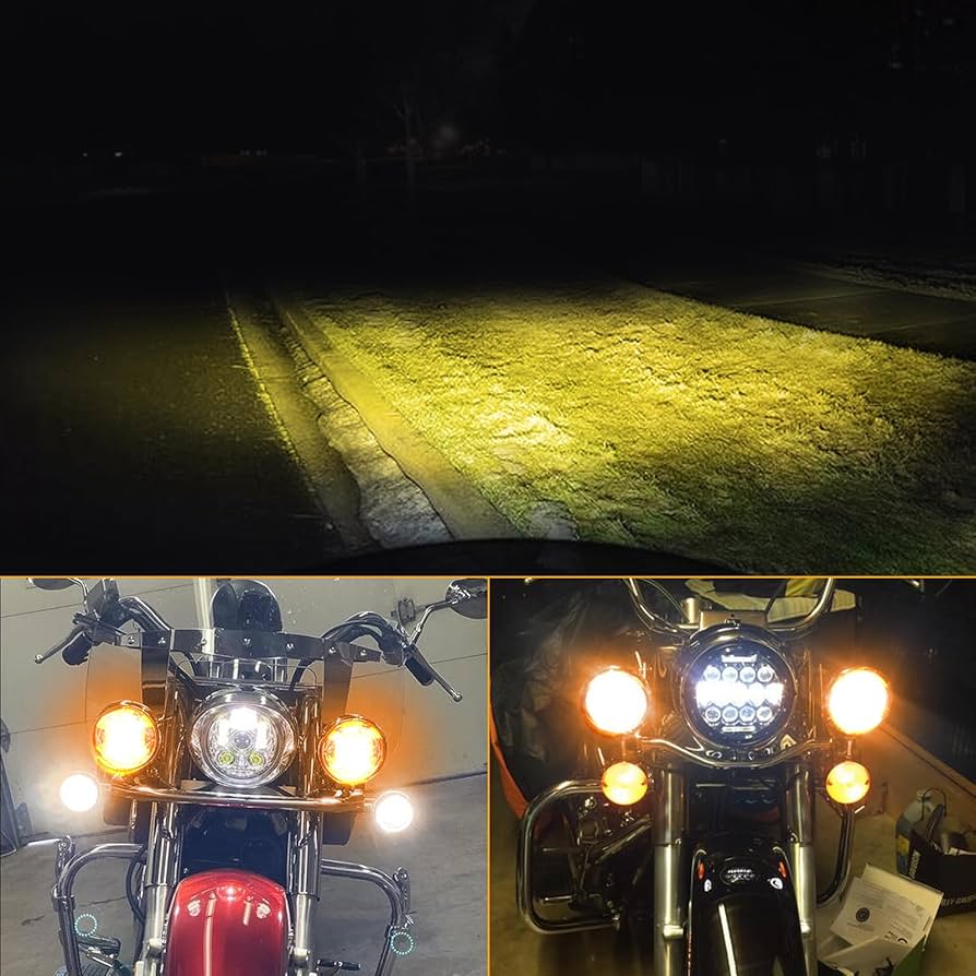 Amazon.com: 2 PCS 4.5 Inch LED Fog Lights LED Passing Light