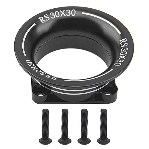 Miniatura 7 de Motor de metal ESC Cubierta de ventilador de refrigeración Canal de entrada de aire 3010 para ventilador de motor 540 550 de 1.181 in × 1.181 in