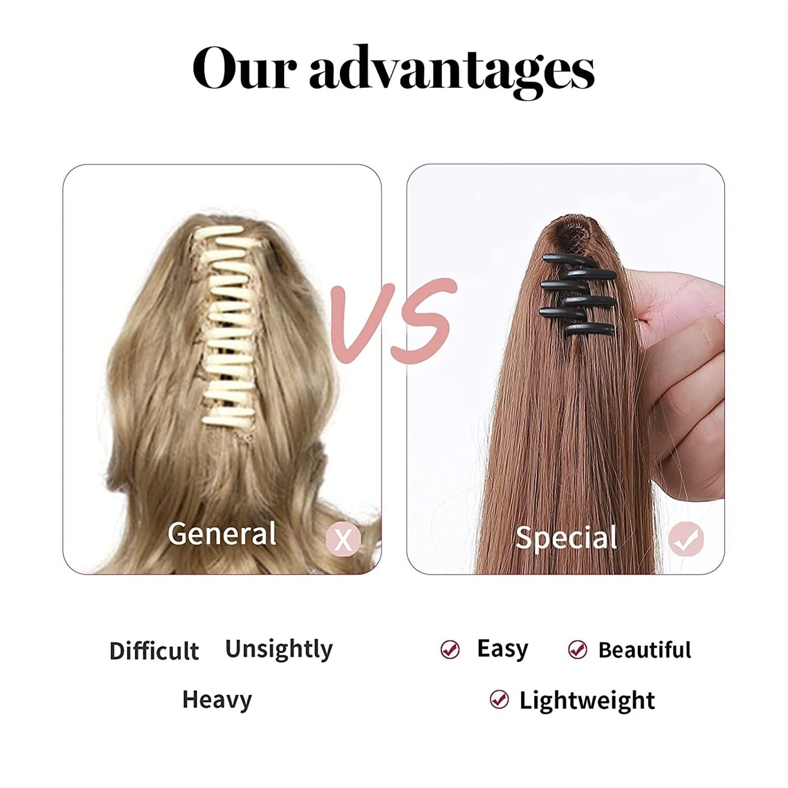Haare Chignon 1er-Pack Messy Bun Claw Clip Pferdeschwanz Haarverlängerung 18" Curly Braided Synthetic Curly Pferdeschwanz Haarspange Damen Perücke Dutt Dutt-Haarteile für Frauen ( Color : 007 , Size :