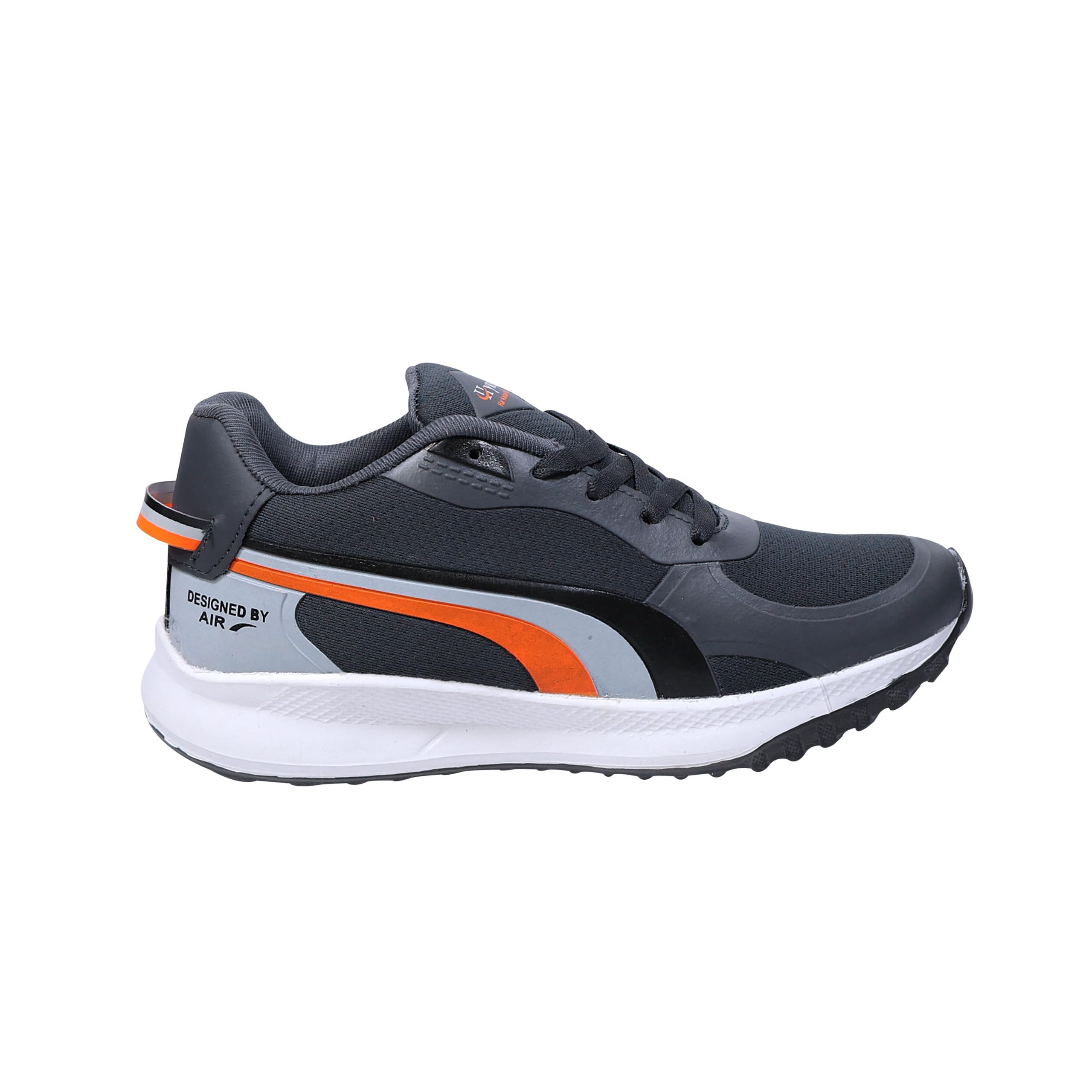 Men's Sports Sneakers Shoes | Lightweight Mesh Casual Walking Running Shoes (Black).-picture-20