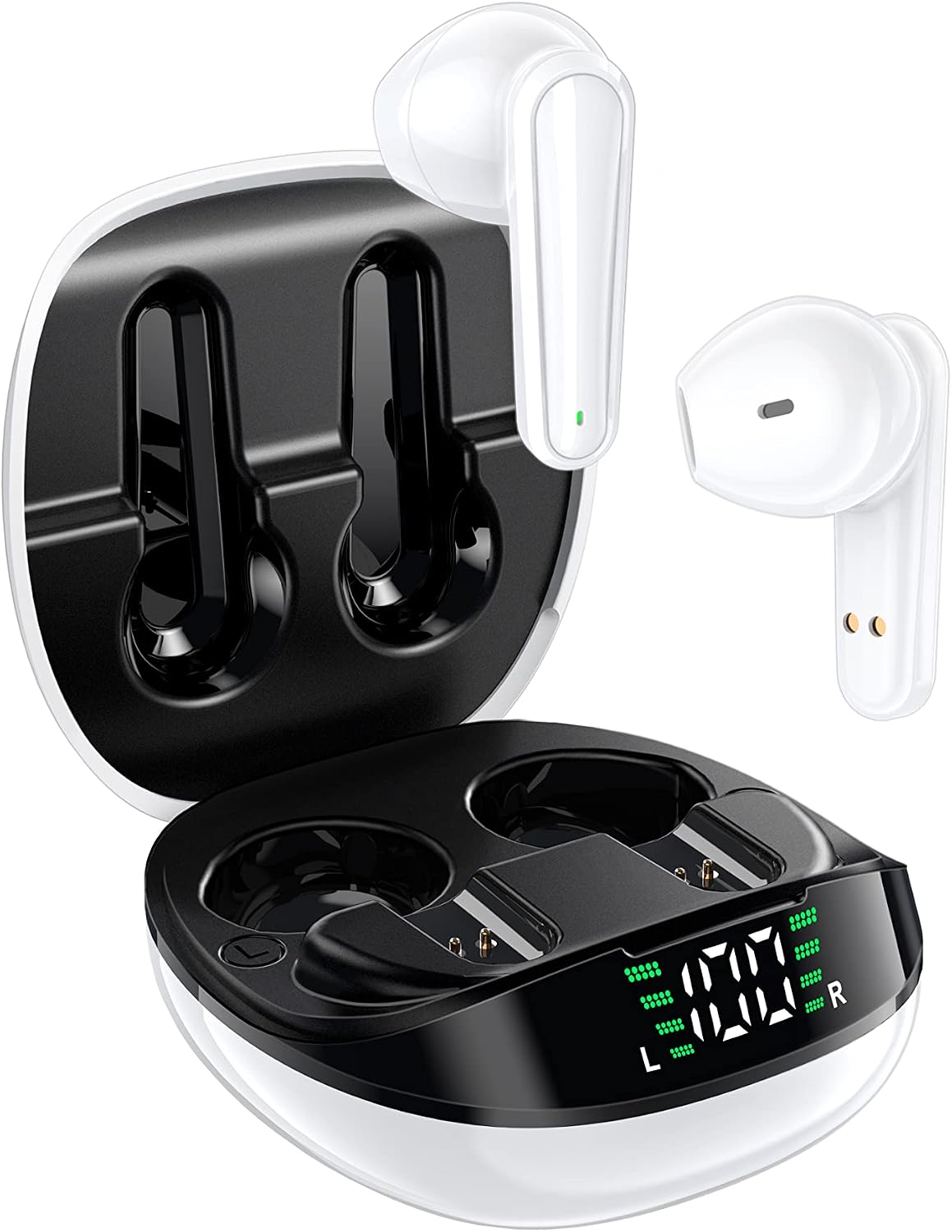 Computer Earbuds Amazon.com: Gunatagy Wireless Earbuds, Bluetooth Headphones with ...