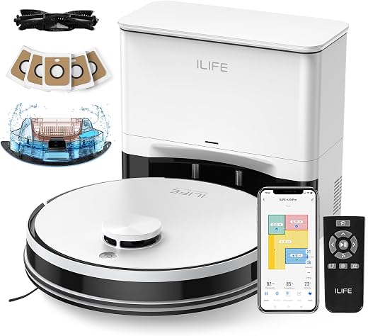 ILIFE A30 Pro Self-Emptying Robot Vacuum
